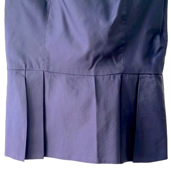 Prada Short Sleeve Peplum Top, Navy, EU 42/US 6 - Picture 8 of 10